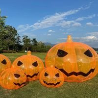 Décorations d'extérieur : Citrouille gonflable d'Halloween, modèle de citrouille pour la publicité