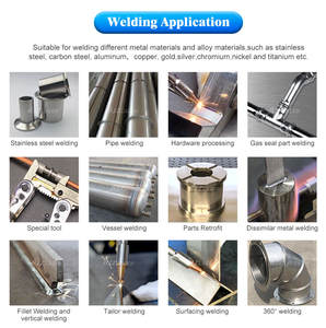 4-in-1 draagbare luchtgekoelde kleine vezellaserlasmachine voor metaal, aluminium en roestvrij staal - prijzen - Product Image 6