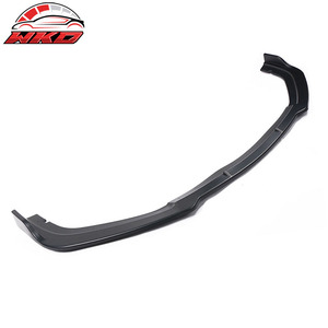 Lèvre de pare-chocs avant compatible avec Honda Civic 2019-2021 Spoiler IKON V4 Noir Mat Kit carrosserie haute qualité Pièces auto - Product Image 4