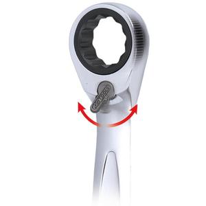 KS <b>TOOLS</b> - 503.4606 GEAR plus reversing combination ratcheting spanner - EAN 4042146106495 WRENCHES <b>RATCHET</b> WRENCHES - Product Image 5