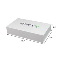 Boîtes d'emballage en carton pour produits de soin de la peau, design classique blanc de luxe, avec insert en EVA