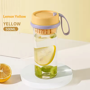 <b>Plastic</b> Water Cup for Children Eco-Friendly Cartoon Style Portable Large Capacity Flower Tea Cup Back School Summer High - Product Image 6