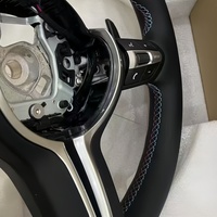 Volant en cuir pleine fleur pour BMW M5 M3 X3 X4 X5 F01 F02 F10 F11 F20 F25 F26 F30 F31 F32 F34 F36 E90 E92 - Vente en gros