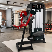 Appareil d'entraînement commercial Dinuo pour biceps, jambes, dos et poitrine avec pile de poids de 80 kg