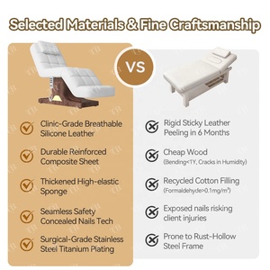 Turri 3 Motor كرسي تجميل الوجه مستلق Camilla كرسي سرير جمالي قابل للارتداد Sillas كرسي قابل للتسلق Para Saln De Belleza - Product Image 4