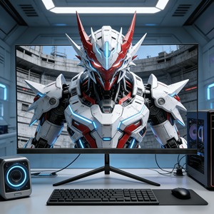 Oferta de Fábrica al por Mayor: Monitor <span class=keywords><strong>Gaming</strong></span> de 27 Pulgadas, 2K, 180Hz, 1ms de Respuesta, Pantalla Curva para Sesiones de Juego Inmersivas - Product Image 1