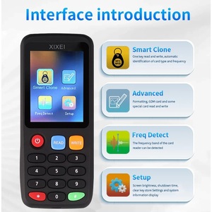 Cầm tay <span class=keywords><strong>RFID</strong></span> <span class=keywords><strong>Reader</strong></span> duplicator em4305 125Khz 13.56MHz ABS USB <span class=keywords><strong>NFC</strong></span> thông tin liên lạc lập trình thẻ Clone <span class=keywords><strong>Reader</strong></span> Nhà Văn - Product Image 3