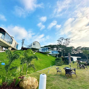 Tienda de campaña esférica para camping, B&B, alojamiento en casa de familia, habitación vacía de hotel, cabaña futurista, con servicio integral de diseño e instalación - Product Image 4