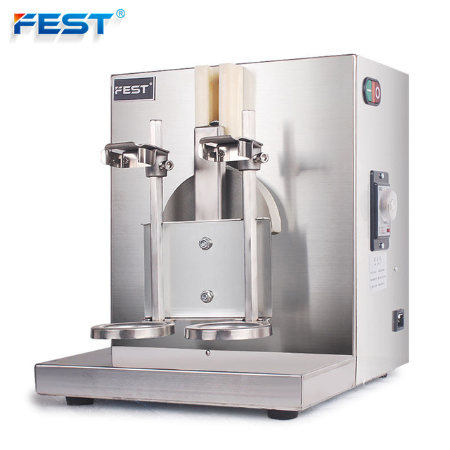 FEST Factory Price Double Bottles Bubble Tea Shaking Machine/ Stainless Steel Auto Milk Tea Shaker Machine/Bubble Tea Shaker