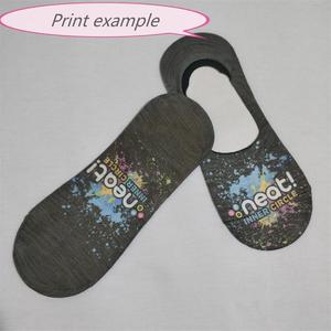 Phụ Nữ Không Hiển Thị Vớ Cho Thăng Hoa (1 Đôi = 2 Vớ Với 2 Tông Để Dễ Dàng In Ấn). Với Silicon Chống Trượt Ở Gót Chân - Product Image 5