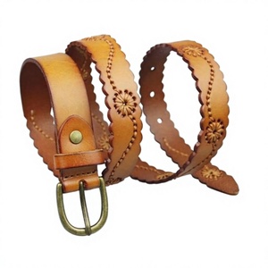 Compre en Línea Cinturones Formales para Hombre con Hebilla de Latón, Cinturón de Lujo para Regalo, Cinturones Duraderos de Último Diseño a la Venta - Product Image 2