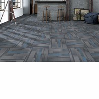 Ofis odası kolay kurulum PVC destek vinil kilim karo halı modern