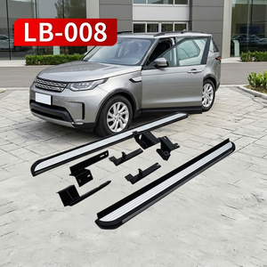 Pedane Laterali in Lega di Alluminio di Alta Qualità per Land <span class=keywords><strong>Rover</strong></span> <span class=keywords><strong>Discovery</strong></span> 3/4, Fissaggio a Vite o Pedale Fisso di Lusso - Product Image 1