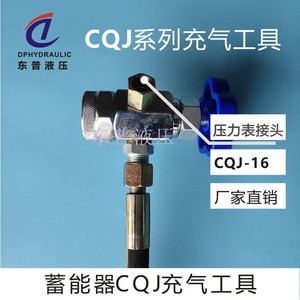 Herramienta de llenado de nitrógeno tipo CQJ, herramienta de crimpado hidráulico de acero aleado de 300 bar para dispositivos de almacenamiento de energía - Product Image 4