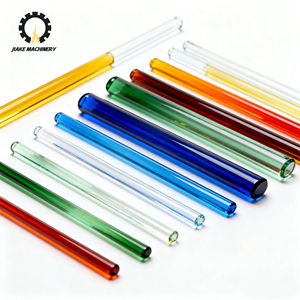 Tige en verre borosilicaté trempé Tige en verre optique solide colorée pour le soufflage du verre en gros personnalisé - Product Image 4