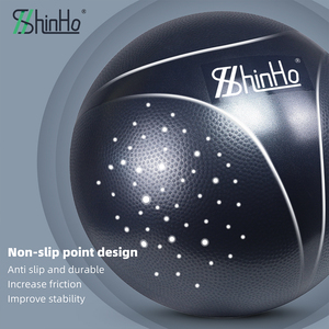 Shinho Nouveau Design Breveté Anti-Éclatement Antidérapant Écologique Ballon de Yoga Pilates pour Exercices de Stabilité en Intérieur 55/<span class=keywords><strong>65</strong></span>/75/85cm - Product Image 3