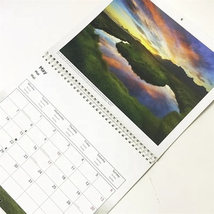 Lale hàng tháng lịch tùy chỉnh Cmyk đầy đủ màu sắc chất lượng cao bàn Advent lịch Bảng in lịch - Product Image 4