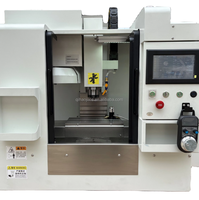 VMC-215 Petite fraiseuse CNC domestique légère, mini centre d'usinage vertical à trois axes de bureau, multifonctionnel