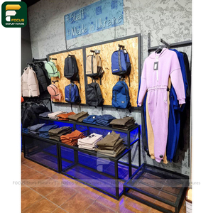 Elegante Exhibidor de Ropa para Boutique, Torre de Vidrio, Armario para Colgar Prendas, Centro de Atención Visual - Product Image 2