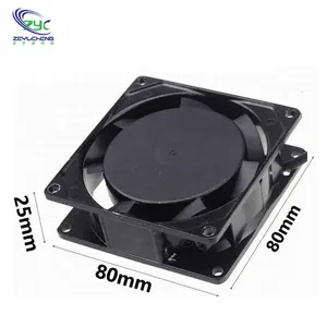 120V AC 80x25mm High Speed cooing fan for air breezy