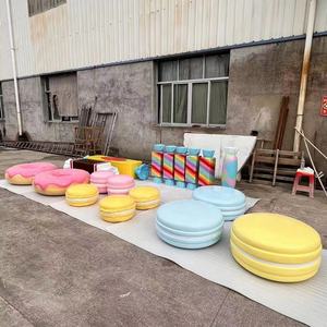 Support Personnaliser OEM Art Crème Glacée Macaron Donut Statue Popsicle Sculpture Pour accessoires de vitrine - Product Image 2