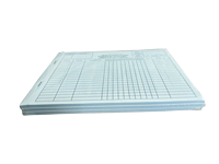 Deli — carnet de notes d'inspection, rapport correctrices, duplicateur, taille à 2 plis, 210x295mm, A4