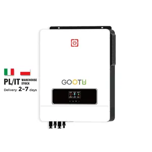 Read To Ship GOOTU Solar Inverter 48V 10.2KW 8.2KW 7.2KW Hybrid Solar Power System Inverter