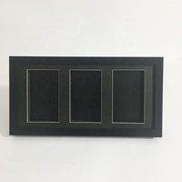 Vitrine graduée pour cartes sport en gros Cadre d'affichage pour cartes sport Armoire murale à 3 ouvertures Carte à collectionner