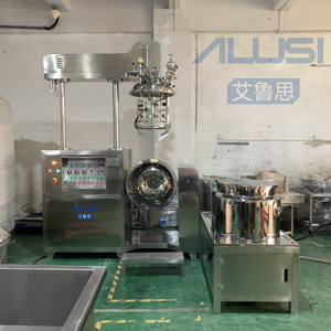 เครื่องผสมอัตโนมัติระบบไฮดรอลิก 100 ลิตร พร้อมมอเตอร์ AC วัสดุ SUS316L สำหรับเครื่องสำอาง เคมีภัณฑ์ โลชั่น ครีม และยาขี้ผึ้ง - Product Image 2