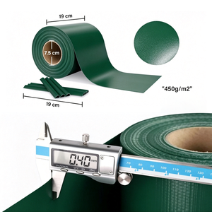 Bandes de protection d'intimité en PVC personnalisées Sunsbuild, faciles à installer, imperméables et anti-UV, pour clôture à double treillis métallique, jardin extérieur - Product Image 5