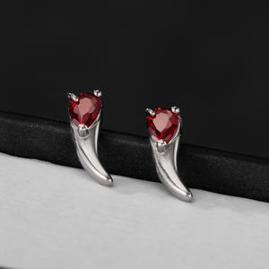 डेन्टी कस्टम इयररिंग स्टेनलेस स्टील गहने पुरुषों के लिए गहने थोक ओम और गंध गहने - Product Image 2