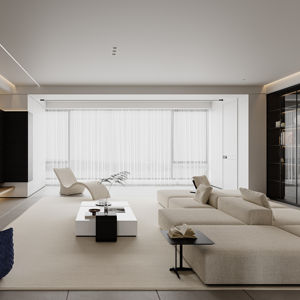 Luxe Italiaanse Lederen Sectionele Sofa Marmeren Salontafel Compleet Woonkamer Meubelset Voor Herenhuis Entertainment Ruimte - Product Image 2