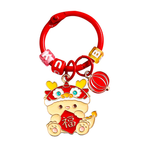 Porte-clés personnalisé en alliage de zinc avec logo de dessin animé, émail souple, gravure, impression par transfert thermique, cadeau promotionnel - Product Image 5