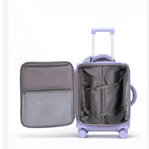 Valise pratique Valise à roulettes Valise <span class=keywords><strong>cabine</strong></span> femme 20 pouces <span class=keywords><strong>Sac</strong></span> en tissu <span class=keywords><strong>ultra</strong></span>-léger Valise mot de passe 24 pouces - Product Image 3