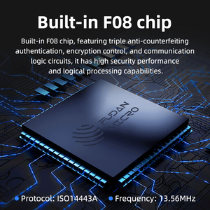 WYUAN petite taille NFC/IC étiquette 13.56MHz FPC Flexible résistant aux hautes températures étanche 213 puce étiquette RFID autocollant - Product Image 2
