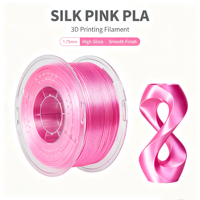 MEIJIMEI Dual Color Zijde PLA Filament Ultra Hoge Snelheid 1.75mm Gladde Glansafwerking FDM 3D Printers 190-230°C 1kg Modelleren