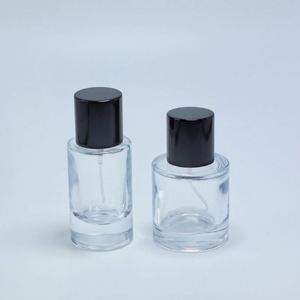 Flacons de parfum ronds en verre transparent de 30 ml, 50 ml, 100 ml avec impression de logo personnalisée et emballage en boîte - Product Image 4