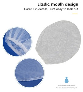 Sac de filtres à mailles fines blanches Sac de passoire de peinture en nylon pour filtrer les taches de peinture et la plupart des types de liquides - Product Image 3