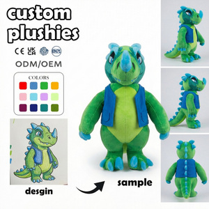 Ropa para Muñecos de Peluche Personalizados, Chaqueta Verde para Gatos de Peluche, Ropa para Perros Malteses Goose Blox Fruits, Algodón PP para Cumpleaños - Product Image 3