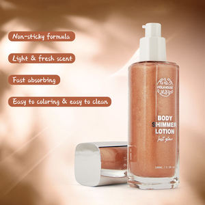 Lotion Scintillante Liquide <span class=keywords><strong>pour</strong></span> le Corps Effet Naturel Huile Illuminatrice Corps Pailletée Crème Surligneur Bronzant <span class=keywords><strong>Sans</strong></span> <span class=keywords><strong>Soleil</strong></span> 100ml OEM - Product Image 2
