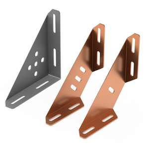 Support triangulaire en acier laminé à froid de 5 mm, épaissi, anti-vibration, pour meubles, utilisation en intérieur - Product Image 2