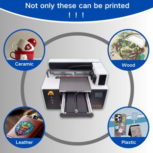 TIFFAN A2 UV DTFフィルムステッカープリンター（フラットベッド機能付き）40*60cm Xp600ヘッド 4060 UVフラットベッドプリンター ラミネーター付きフラットベッド - Product Image 3