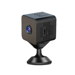 迷你WiFi摄像机1080P智能IP摄像机红外夜视运动检测室内家庭安全无线摄像机X1摄像机