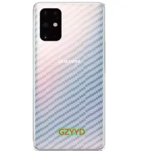 Sợi Carbon Lại Sticker Màng Bài Film Đối Với Samsung S20 Cộng Với Siêu Sticker Điện Thoại Di Động