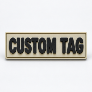 Custom 3D Soft Silicone Rubber Embossed Patch Custom Logo Pvc Patch Hook And Loop For Garment - Product Image 6