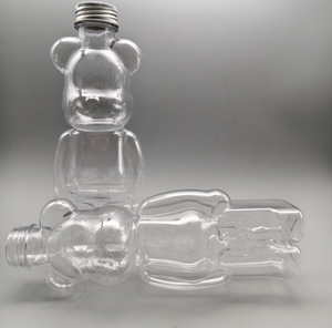 Botella Ovalada <span class=keywords><strong>de</strong></span> PET <span class=keywords><strong>de</strong></span> 700 ml SY Little Bear <span class=keywords><strong>con</strong></span> Pulverizador y Diseño Serigrafiado para Champú y Loción - Product Image 5