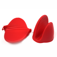 Fabricant direct Accessoires de barbecue Mitaines de four en silicone Cuisson Grill Gant de barbecue Gant de pincement résistant à la chaleur Gants en silicone pour barbecue