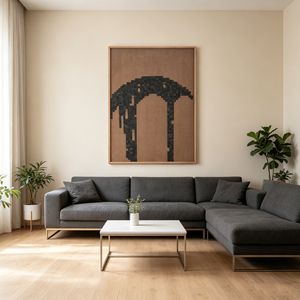Wood Wall Art Painting <b>Canvas</b> Textured Abstract Paintings Still Life <b>Canvas</b> Wall Art for Home Hotel House Decoration Interior - Product Image 1