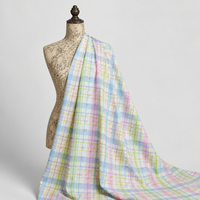 Nouveau tissu en popeline de coton imprimé floral coloré, biologique et écologique, pour robes, chemises et jouets pour femmes, doux, respirant, personnalisable OEM