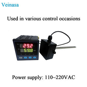 شاشة عرض رقمية LED مقاومة للماء بتصنيف IP65 مع اتصال واي فاي وتحكم مزدوج في درجة الحرارة والرطوبة، جهاز تحكم ذكي بـ 4 قنوات - Product Image 2